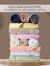 Luxe Loom 100% Cotton 550 GSM Bath Towel - Peach
