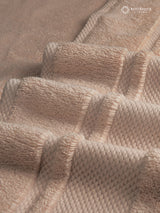 Platinum Pulse 100% Cotton 625 GSM Bath Towel - Grey Mushroom (Pack of 1)