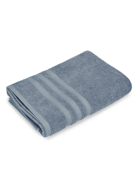 Zen Living Cotton Bamboo 550 GSM Bath Towel - Blue Dawn (Pack of 1)