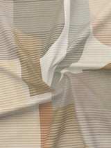 Gardenia Augusta 100% Cotton 300 TC Beige & Grey Digitally Printed King Bedsheet with 2 Pillow Covers
