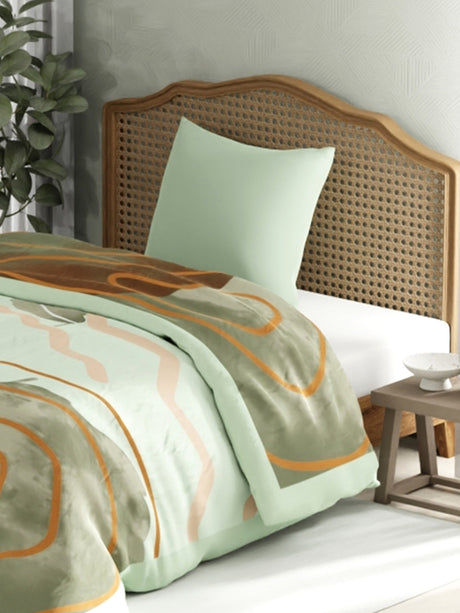 Valatia 700 GSM Multicolor 2 Ply Single Premium Mink Blanket (Size - 1.60 m x 2.20 m)