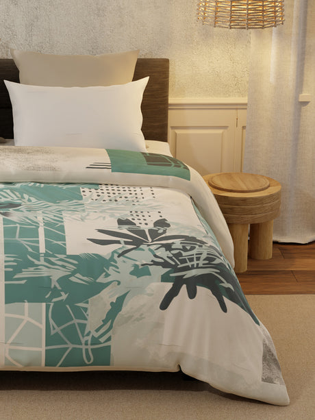 Gardenia Augusta 725 GSM Floral 2 Ply Double Premium Mink Blanket (Size - 2.20 m x 2.40 m)